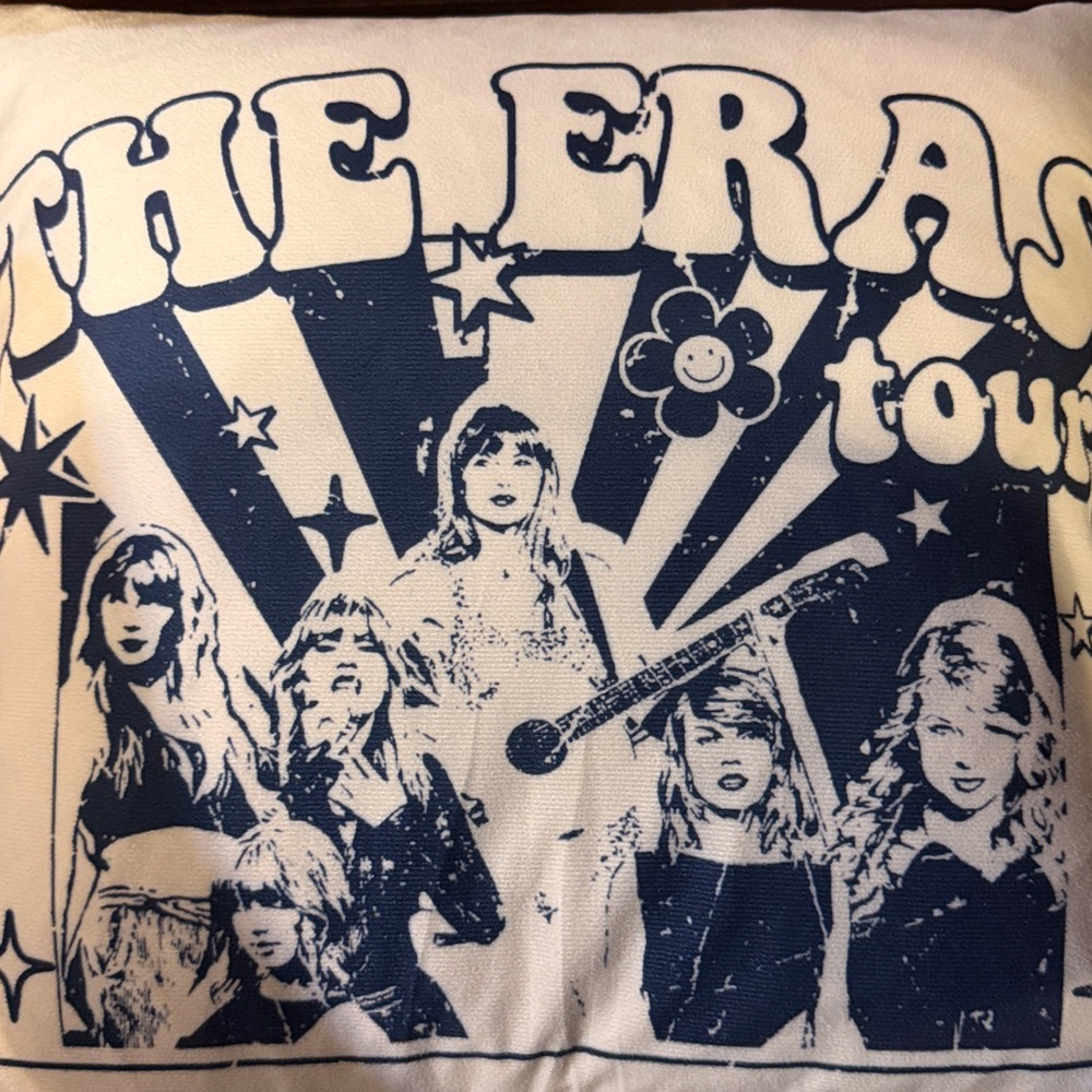 Pillow The Eras Tour Taylor Swift Swiftie Decor NWOT